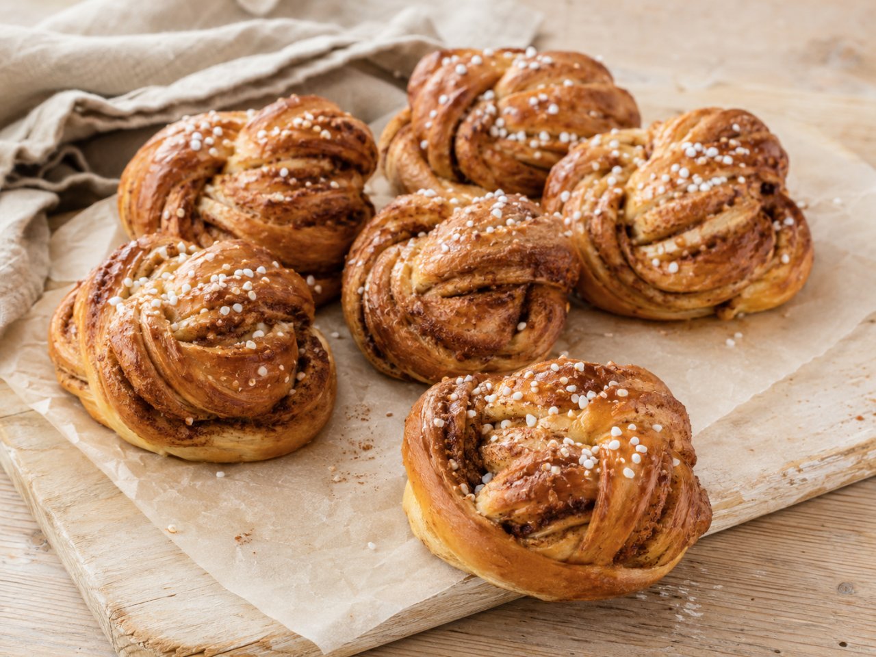 Hjemmebakte kanelsnurrer